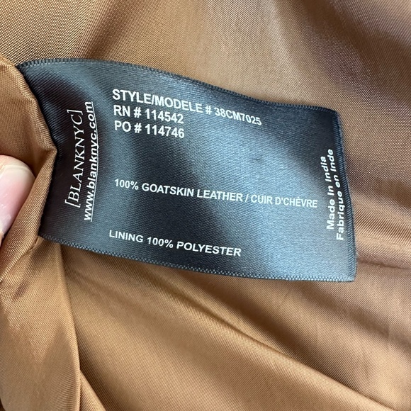 Blank NYC Suede Bomber - Picture 4 of 4